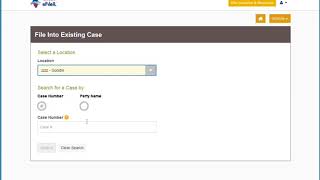 Name search on an adoption