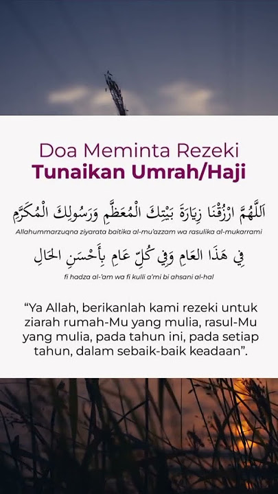 Doa agar bisa Umrah/Haji