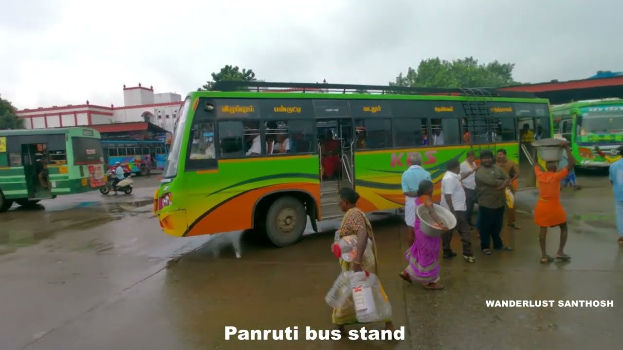 villupuram-to-panruti-bus-stand-villupuram-bustravel-travelvlog
