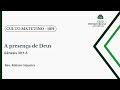 Manhã | 27.07.25 | A presença de Deus | Gênesis 39:1-5 | Rev. Robson Siqueira