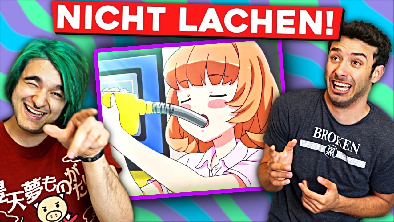 ANIME NICHT LACHEN CHALLENGE! (+Strafe) | AnimeBros