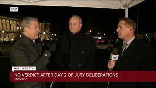 Legal experts weigh in after no verdict following day 2 of jury deliberations