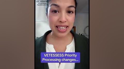 Changes to VETASSESS Priority Processing Services.