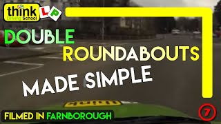 Double Roundabouts Driving Lesson @ Think Driving School Resimi