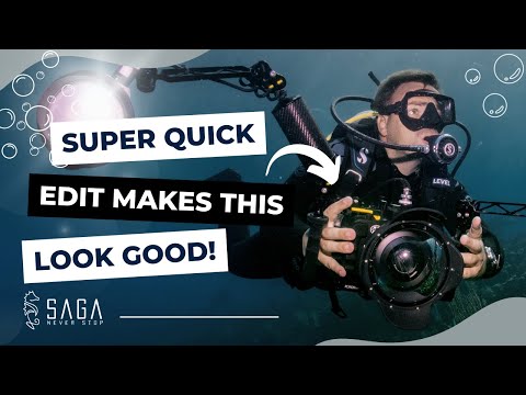 How To EDIT Underwater Photos In 5 MINUTES