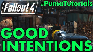 FALLOUT 4: Unique Weapons Guide - How to get the Good Intentions Laser Rifle #PumaTutorials