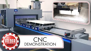 FORMAT-4 profit H500 CNC Machine: Sizing and Featuring a GRP Door (in Real Time)