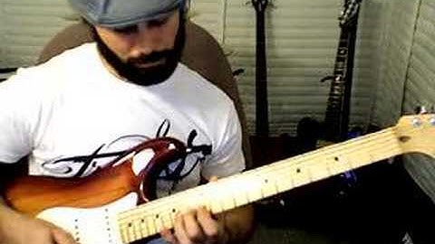 Major Scale Sixth Position Aeolian Mode for Guitar