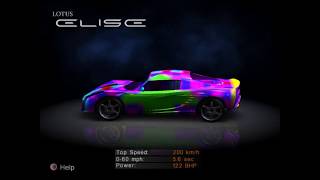NFS Hot Pursuit 2 (PS2) - Cut "NFS-Edition" cars & unused skins