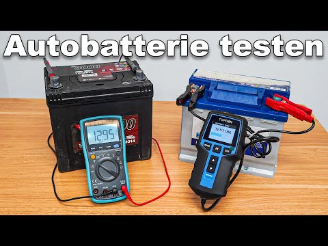 Autobatterien testen ohne