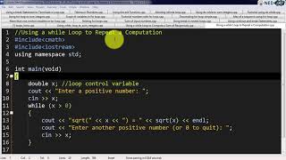 EE163 Computers and Programming Lecture 25 while and do while loops Net Worth