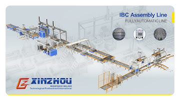 IBC Cage Welding Machine Production Line (IBC welding machine, bending machine, clinching machine)