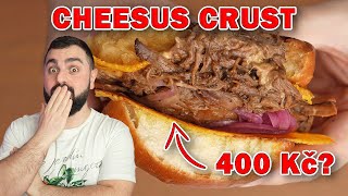 Jak CHUTNÁ BURGER za 400 Kč?! Cheesus Crust.