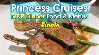 Princess Cruises 2024 MDR Dinner Menus & Food FINALE (Chef's Dinner, Gala Night & Farewell) by TravelTouristVideos 20,574 views 2 months ago 31 minutes