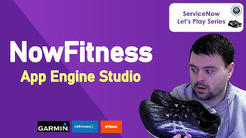I create a new Fitness App in ServiceNow using App Engine Studio