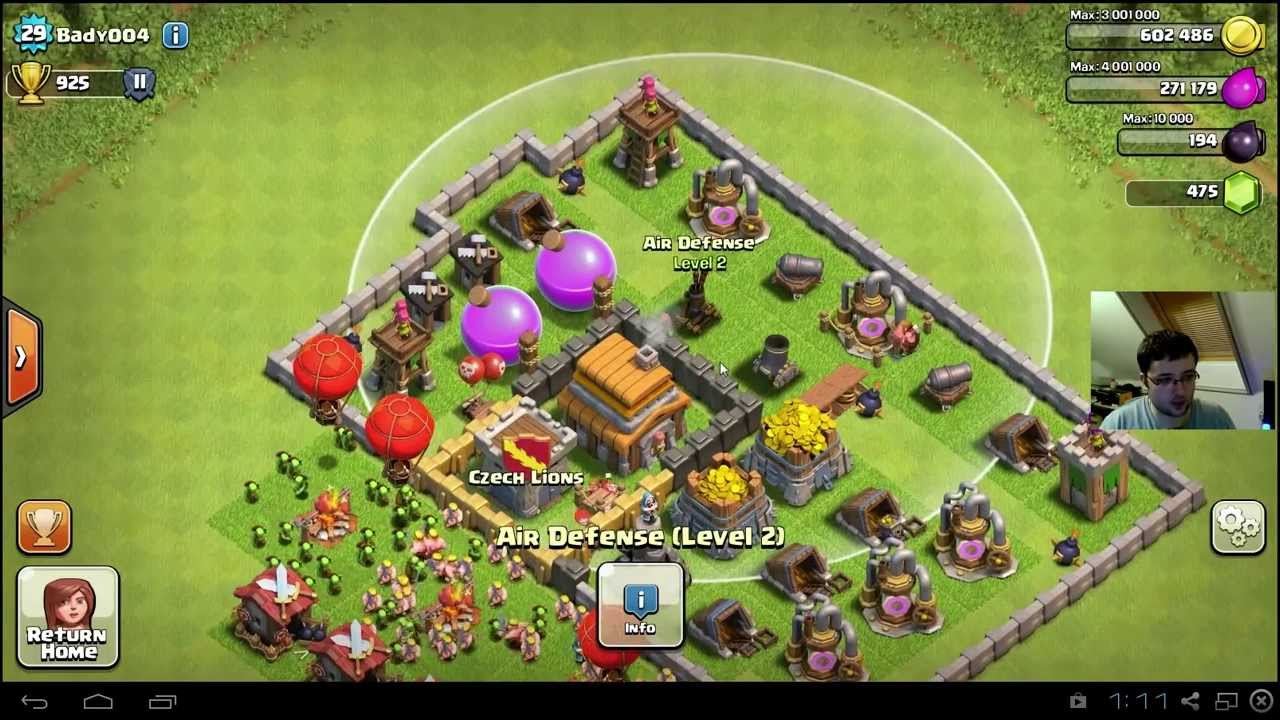 Let's play česky / czech - Clash of Clans #7 - BARBARIAN KING