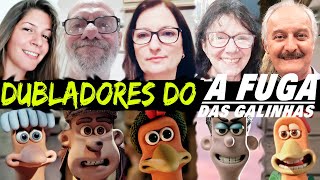 Todos Os Dubladores Do Filme A Fuga Da Galinhas