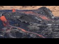 Lava flows from Erta Ale volcano&#39;s lava lake early afternoon 17 Jan 2017 (3)