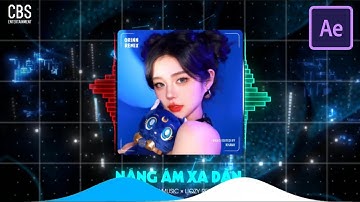 Sóng Nhạc  avee Player ảnh vuông style pc kiểu mới hiệu ứng bụi bay đẹp cho avee Re v01