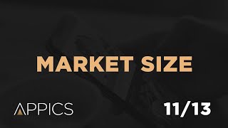 Appics Online Webinar Part 1113 - Market Size
