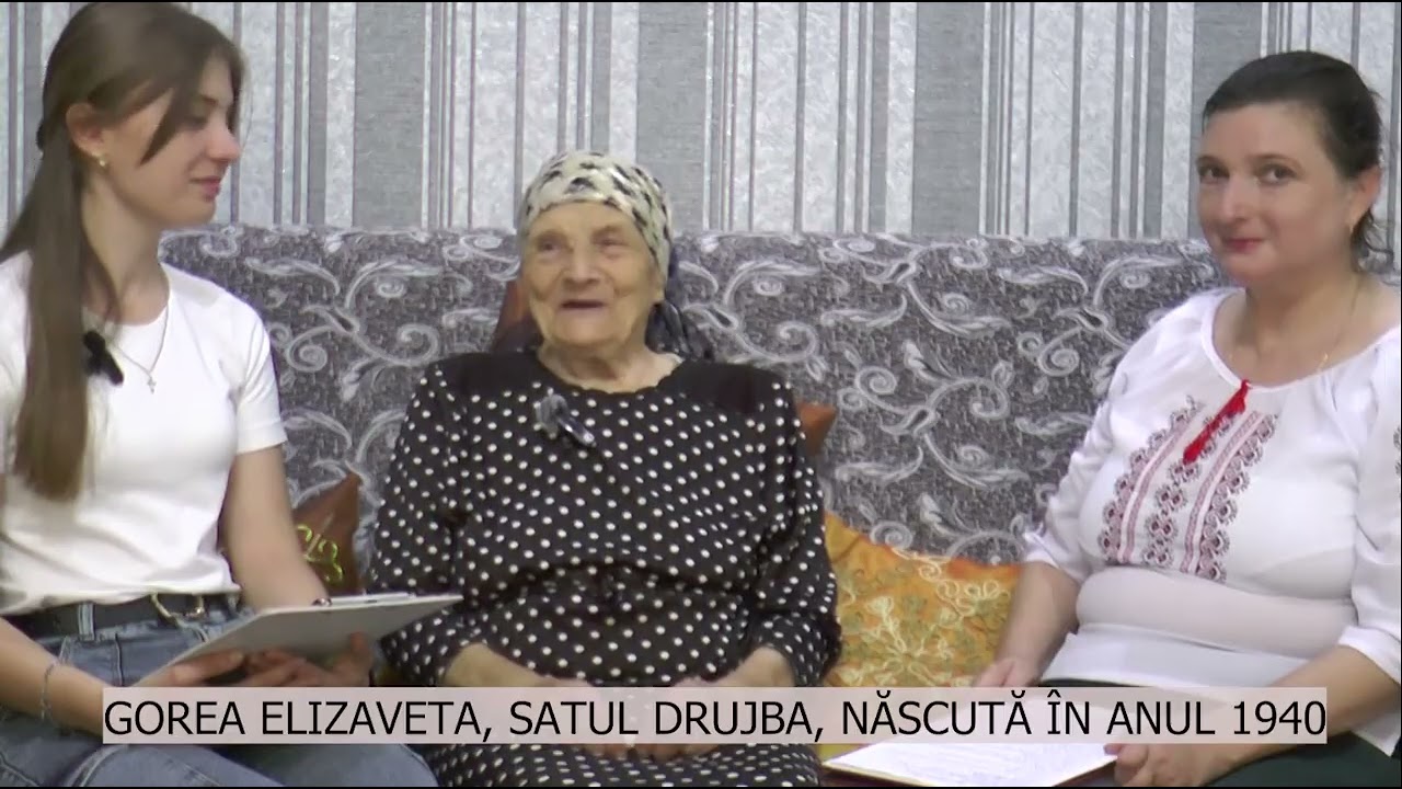 Mărturii din trecut, lecții pentru viitor. relatările locuitorilor din satul Drujba