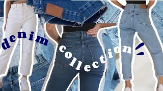 (affordable!) denim collection | my favorite jeans + try on👖