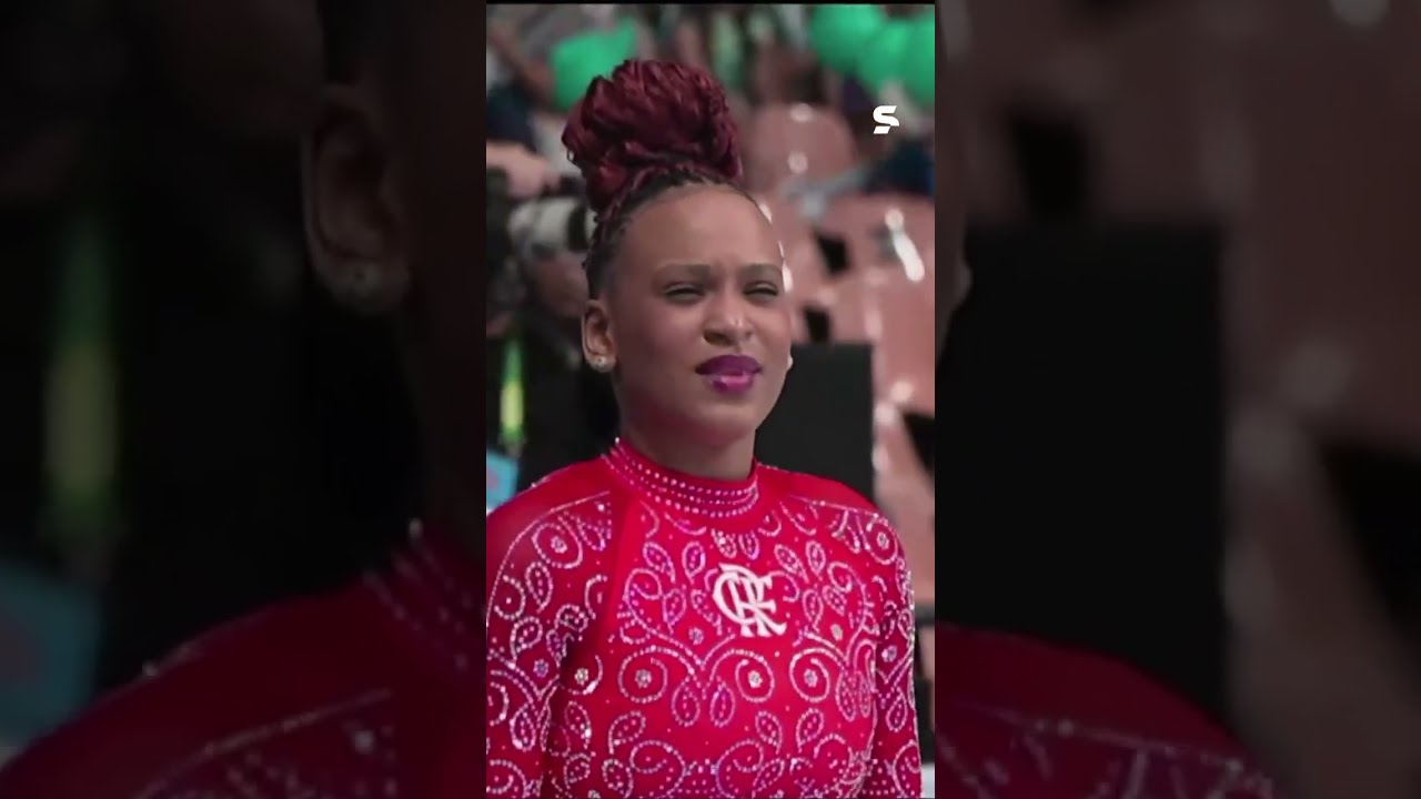 REBECA ANDRADE COMEÇOU BRILHANDO NO CAMPEONATO BRASILEIRO DE GINÁSTICA ARTÍSTICA | #shorts | sportv