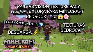 TEXTURA DO TRAILER DO MINECRAFT 1.20 🤩 #minecraft #minecrafttutorial