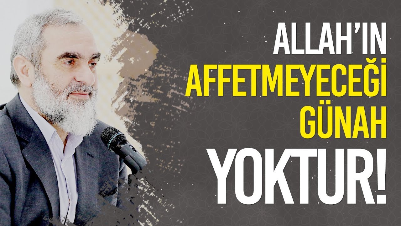 Günah kiri temizlenmeyecek kulu yoktur Allah'ın! YETERKİ TEMİZLENMEYİ BİL! l Nureddin Yıldız