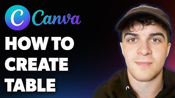 How to Create a Table Canva (Full 2025 Guide)