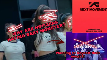 Netizens are hating on BABY MONSTER, YG’s New Girl Group! | Know Why.
