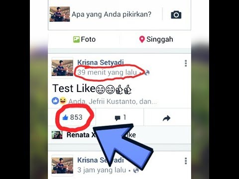 Tutorial Menambah Like Pada Facebook Lewat Hp Android Biar