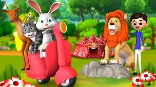 स्कूटर चलानेवाला खरगोश - Bike Driving Rabbit Kahani | Hindi Moral Stories | JOJO TV Hindi FairyTales