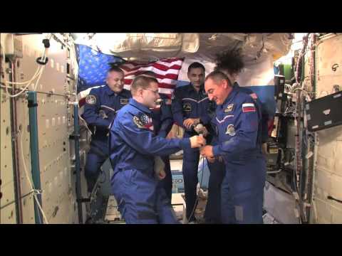 Space Station Command Changes Hands
