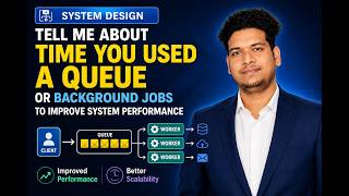 Queues & Background Jobs Explained | System Design Interview 🚀