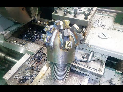 Видео: Замковая 117 резьба/(долото 190) machining a part on a lathe