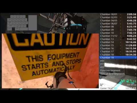 Portal 31:50.900 Glitchless Speedrun | Portal