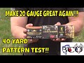 Federal TSS vs Apex vs Browning 20 gauge 7 & 9 shot blends | turkey hunting 2021 |