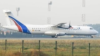 Swiftair ATR 72-202 Landing At Belgrade Airport