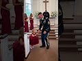2YO Gets ENTIRE Wedding Dancing Row by Row 😂💃