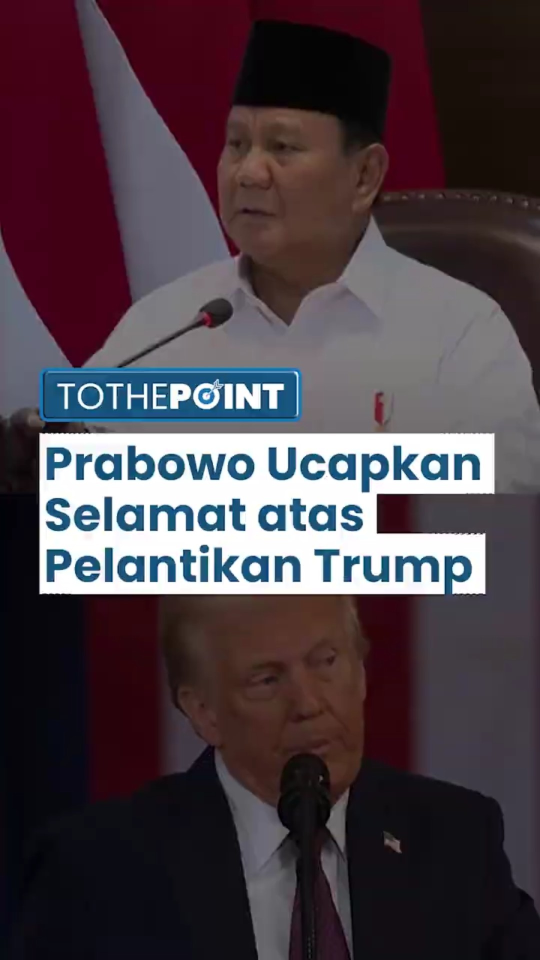 Donald Trump Resmi Dilantik Jadi Presiden AS, Prabowo Beri Ucapan Selamat, Ungkap Komitmen Indonesia