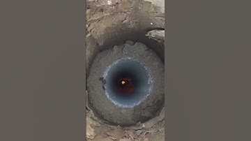Bé trai Hạo Nam rơi xuống Hố 25cm là to và sâu như thế nào 😥😥😥