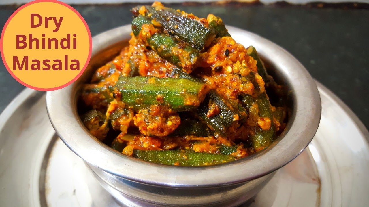 Dry Sarso bhindi masala Bhindi Masala Curry Bhindi Masala Receipe