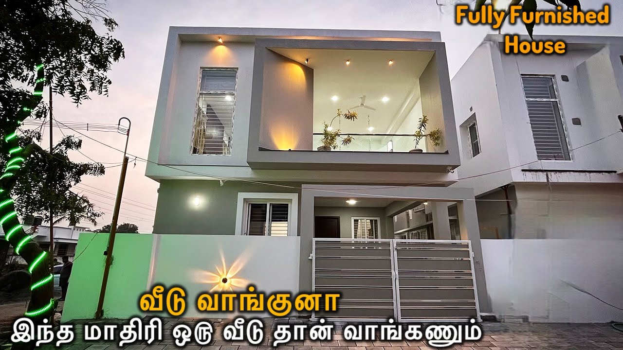 யா௫க்குதா புடிக்காது இந்த வீடு😍👌 Fully Furnished 3BHK House for Sale | Epi-1096