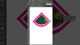 How to Create a Funky Curved Diamond Pattern in Illustrator 💎🎨