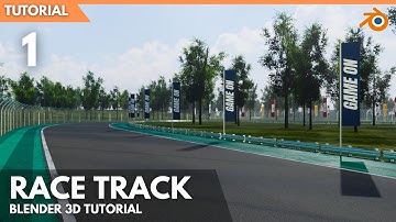 How to Create a Race Track in Blender – Part 1: Creating Track and Terrain