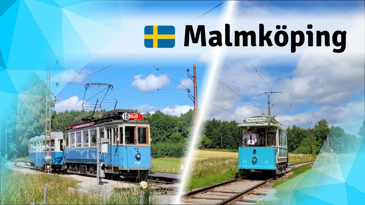 Heritage trams in Malmköping: The impressive swedish tram museum (2022)