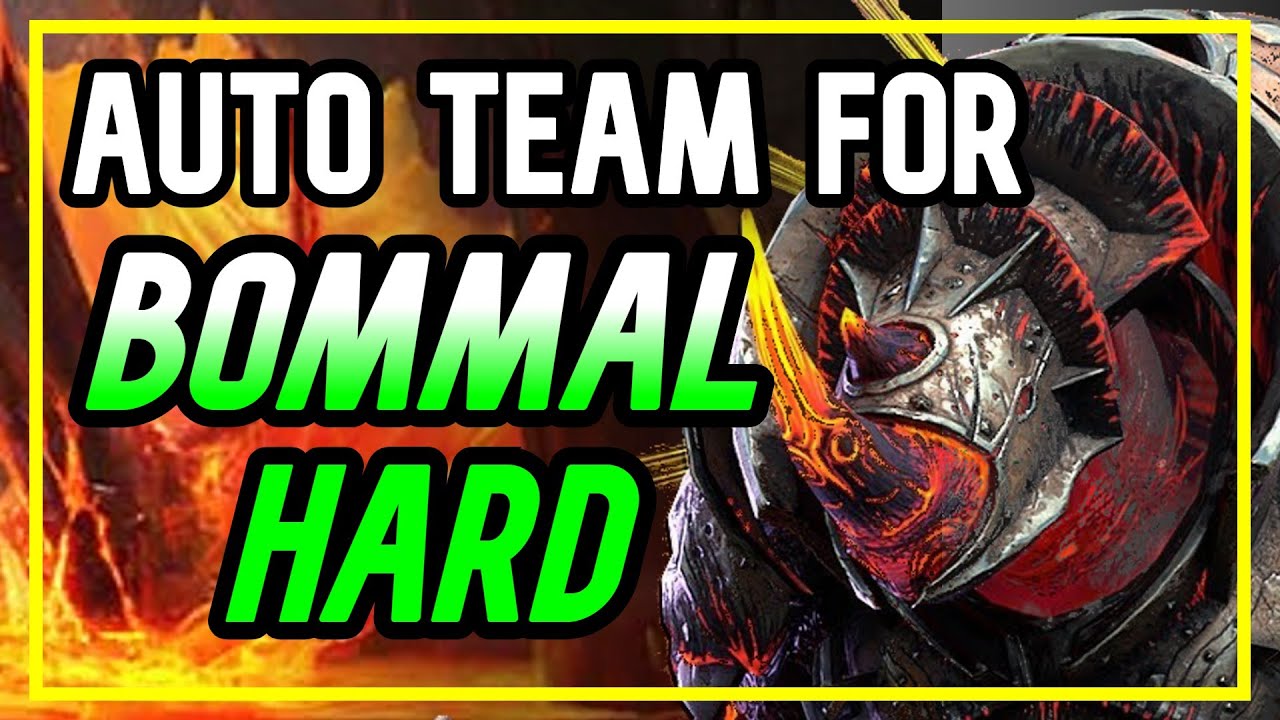 Best Team For Bommal HARD | GUIDE | Raid Shadow Legends