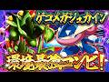 【ポケポケ】《メガジュカイン&ゲッコウガ》が環境Tier1!大会勝率57%の最強デッキを解説【波動ビート/《メガジュカインex》】