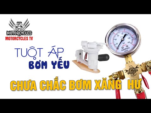 Video 188: Kiểm Tra Hệ Thống Nhiên Liệu Fi Chuẩn | Motorcycles TV